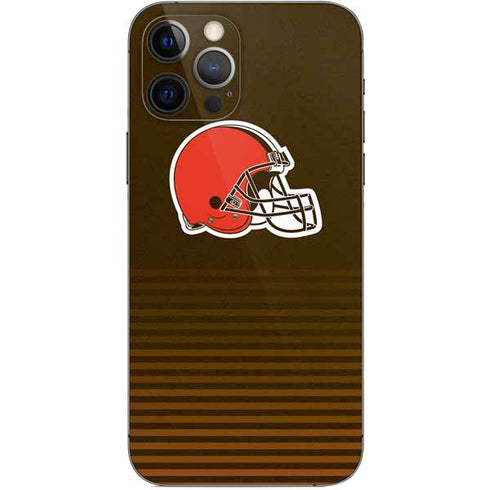 NFL Cleveland Browns Breakaway iPhone 12 Pro Skin